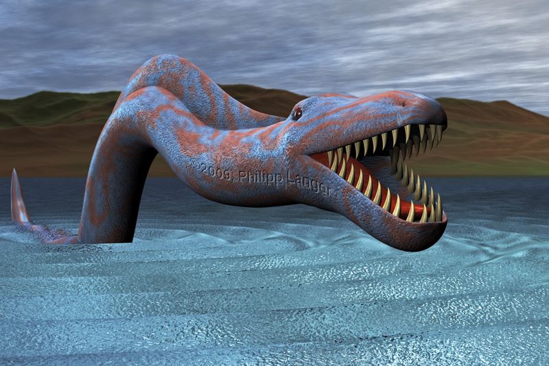 Dinosaurier 3 / Dinosaur 3 (Oceanosaurus) / 2009