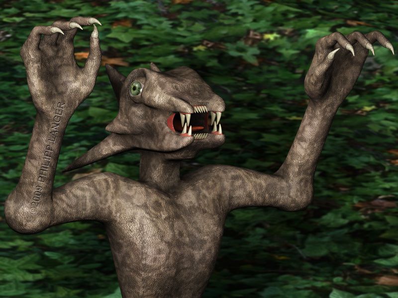 Fremdartiges Reptil 2 / Alien Reptile 2 / 2009