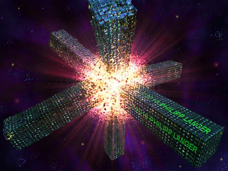 Explosion im Orbit / Explosion in the Orbit / 2010