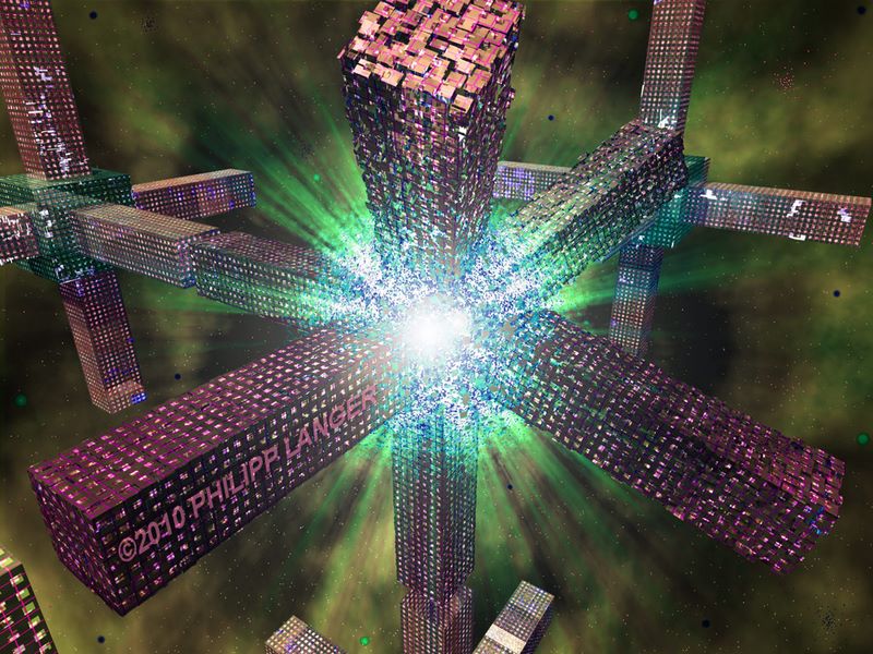 Explosion im Orbit II / Explosion in Orbit II / 2010