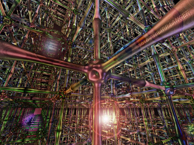 Mehrfach reflektierter Knotenpunkt / Repeatedly Mirrored Node / 2010