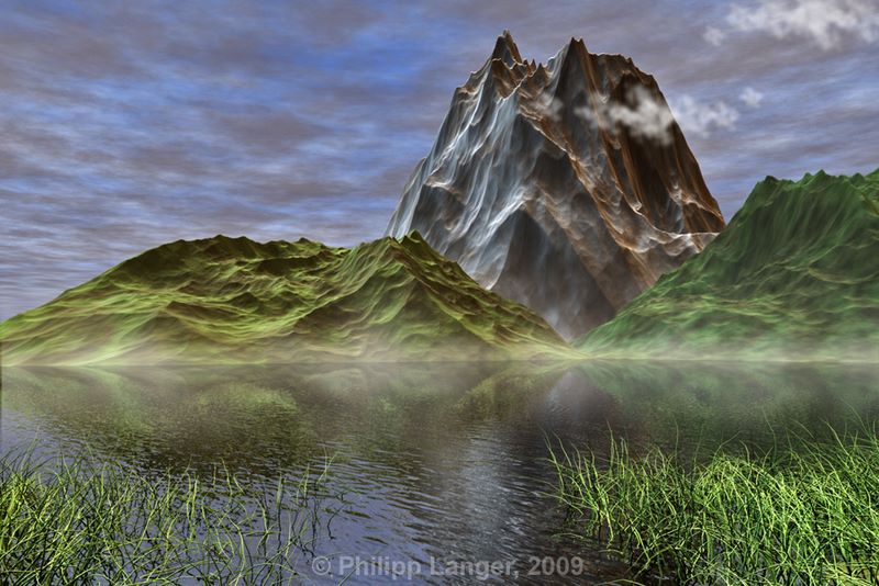 Landschaft im Nebel / Landscape in the Mist / 2009