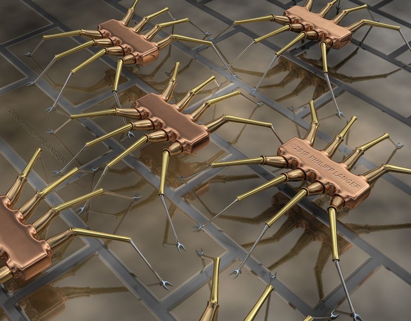 Blechspinnen / Tin Spiders / 2010