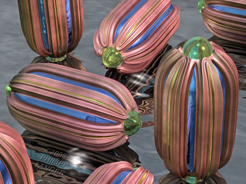 Organische Schwimmkörper / Alien Spores / 2009