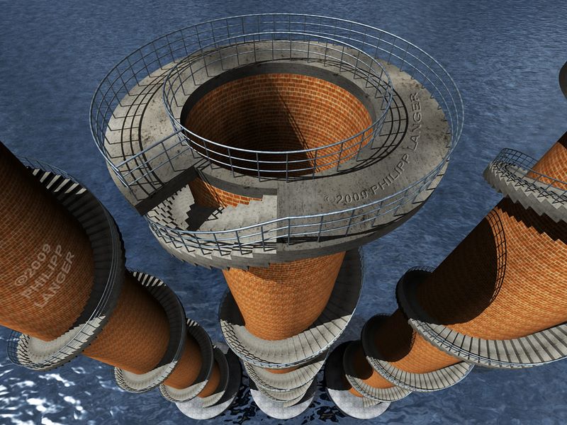 Treppenturm 2 / Towers of Stairs 2 / 2009